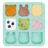 We Might Be Tiny Freeze & Bake Poddies® Silicone Mould with Lid - Mint